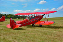 Stampe-Vertongen SV-4L, F-PCOR am Flugplatz Wershofen - 03.09.2016