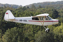 Private, HB-OQL, Piper, L-18C Super Cub, 10.09.2016, EDST, Hahnweide, Germany



