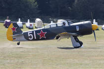 Private, D-FYAK, Yakovlev, Yak-11, 10.09.2016, EDST, Hahnweide, Germany 




