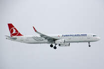 Turkish Airlines, TC-JTO, Airbus A321-231, 18.Januar 2017, ZRH Zürich, Switzerland.