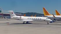 09-001 - Gulfstream G550 - Turkey Air Force auf dem Istanbul-Sabiha Gökçen Airport (SAW), 30.4.2016