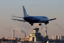 Blue Air, Boeing B 737-405, YR-BAZ,  TXL, 31.12.2016