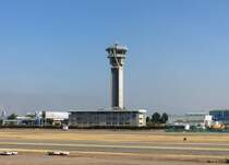 Der Tower des Aerpouerto International Santiago de Chile (SCL) am 1.1.2017