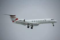 Minsheng Tianxiang Aviation Leasing, B-8131, Gulfstream G550, 19.Januar 2017, ZRH Zürich, Switzerland.