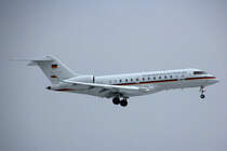 Luftwaffe, 14+03, Bombardier Global Express 5000, 19.Januar 2017, ZRH Zürich, Switzerland.