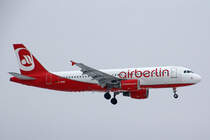 Air Berlin, D-ABNI, Airbus A320-214, 19.Januar 2017, ZRH Zürich, Switzerland.