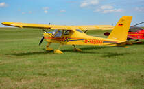 Tecnam P-92 Echo, D-MUFH am Flugpltz Wershofen - 03.09.2016