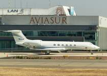 Gulfstream G-V, N543H, Aeropuerto Santiago de Chile (SCL), 1.1.2017