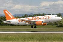 Easy Jet, G-EZBG, Airbus, A319-111, 17.05.2009, BSL, Basel, Switzerland 

