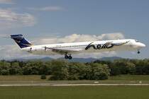 Hello, HB-JIB, McDonnell Douglas, MD-90-30, 17.05.2009, BSL, Basel, Switzerland 

