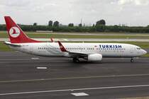 Turkish Airlines, TC-JHF, Boeing, 737-8F2, 18.05.2009, DUS, Dsseldorf, Germany 
