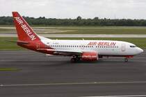 Air Berlin, D-AGEL, Boeing, 737-75B, 18.05.2009, DUS, Dsseldorf, Germany 

