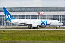 Take off B737/ XL Airways/ MUC/Mnchen/Germany.