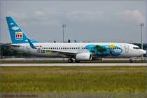 Take off B737/ XL Airways/ MUC/Mnchen/Germany