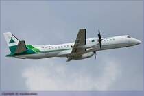 Take off Saab 2000/Carpatair/ MUC/Mnchen/Germany
