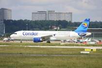 Reg.: D-AICN Hersteller: AIRBUS Typ: 320-214 Serien Nr.: 1968 Baujahr: 2003 Test Reg.:F-WWDB Erstflug: 26.02.2003 fotografiert am 30.05.2009