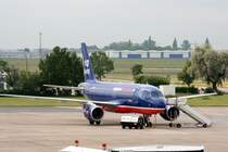 Hamburg International  A 319-112 D-AHIK am 31.05.2009 auf dem Flughafen Berlin-Schnefeld