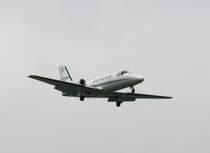 Wndrose Air Cessna 550B Citation Bravo D-CPPP im Landeanflug auf den Flughafen Berlin-Schnefeld am 31.05.2009