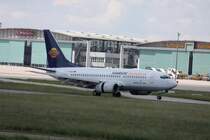 Reg.: D-AHIC Hersteller: BOEING Typ: 737-7BK Serien Nr.: 30617 Baujahr: 2001 Test Reg.: N1787B Erstflug: 22.03.2001 fotografiert am 30.05.2009
