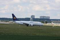 Reg.: D-AHIC Hersteller: BOEING Typ: 737-7BK Serien Nr.: 30617 Baujahr: 2001 Test Reg.: N1787B Erstflug: 22.03.2001 fotografiert am 30.05.2009
