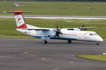 Austrian Arrows, OE-LGJ, deHavilland, DHC-8-402Q, 18.05.2009, DUS, Dsseldorf, Germany 

