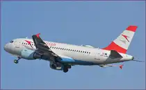 Austrian OE-LDD; Airbus A320; Maribor MBX; 2.12.2017