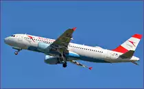 Austrian OE-LBS; Airbus A320; Maribor MBX; 27.11.2017