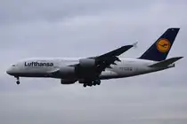 D-AIMK Lufthansa Airbus A380-841  Düsseldorf   , FRA , 06.12.2017