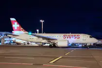 SWISS Global Air Lines, HB-JBH, Bombardier CS-100, 26.Dezember 2017, ZRH Zürich, Switzerland.
