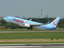 Hapagfly; D-AHFB. Flughafen Dsseldorf. 16.07.2009.