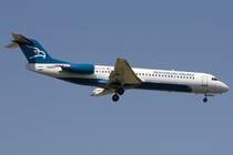 Montenegro Airlines, 4O-AOK, Fokker, F-100, 23.05.2009, FRA, Frankfurt, Germany 

