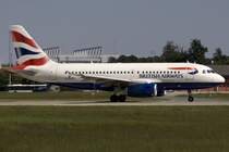 British Airways, G-EUPO, Airbus, A319-131, 23.05.2009, FRA, Frankfurt, Germany 

