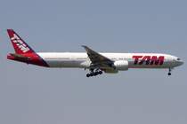 TAM, PT-MUB, Boeing, B777-32W-ER, 23.05.2009, FRA, Frankfurt, Germany 

