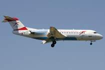 Austrian Arrows, OE-LFL, Fokker, F-70, 23.05.2009, FRA, Frankfurt, Germany 

