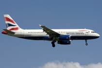 British Airways, G-EUUF, Airbus, A320-232, 31.05.2009, CDG, Paris-Charles de Gaulle, France 

