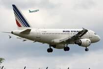 Air France, F-GUGM, Airbus, A318-111, 31.05.2009, CDG, Paris-Charles de Gaulle, France

