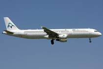 Air Mediterranee, F-GYAN, Airbus, A321-211, 31.05.2009, CDG, Paris-Charles de Gaulle, France

