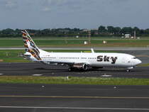 Sky; TC-SKP. Flughafen Dsseldorf. 26.07.2009.