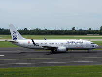 20 Jahre SunExpress; TC-SUJ. Flughafen Dsseldorf. 26.07.2009.