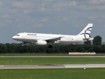 AEGEAN; SX-DVU. Flughafen Dsseldorf. 26.07.2009.