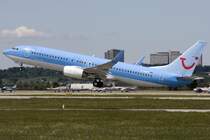 TUIFly, D-AHFT, Boeing, B737-8K5, 03.06.2009, STR, Stuttgart, Germany 

