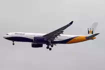 Monarch Airlines, G-EOMA, Airbus A330-243, msn: 265, 14.August 2006, LGW London Gatwick, United Kingdom.
