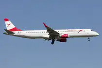 Austrian Airlines, OE-LWK, Embraer, ERJ-195, 18.04.2018, FRA, Frankfurt, Germany 




