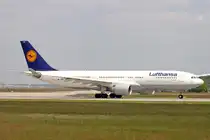 Lufthansa, D-AIMD, Airbus A330-223, msn: 322, 19.Mai 2005, FRA Frankfurt, Germany.