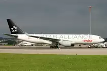 SWISS International Air Lines, HB-IQR, Airbus A330-223, msn: 324, 06.September 2008, ZRH Zürich, Switzerland.