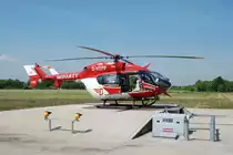 BK-117 C2 (EC-145) D-HDPP am 12. Mai 2018 auf dem Flugplatz in Pattonville.