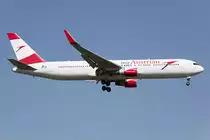 Austrian Airlines, OE-LAY, Boeing, B767-3Z9ER, 18.04.2018, FRA, Frankfurt, Germany 


