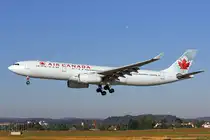 Air Canada, C-GHKR, Airbus A330-343X, msn: 400, 01.März 2013, ZRH Zürich, Switzerland.