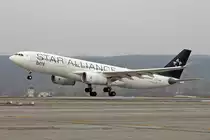 bmi British Midland, G-WWBD, Airbus A330-243, msn: 401, 25.Januar 2006, ZRH Zürich, Switzerland.