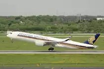 Singapore Airlines,9V-SME, MSN 41,Airbus A 350-941,27.04.2018, DUS-EDDL, Düsseldorf, Germany 